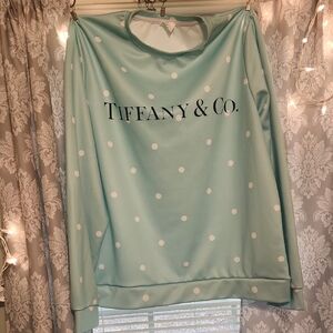 Tiffany & Co. Light Blue Polka Dot Top